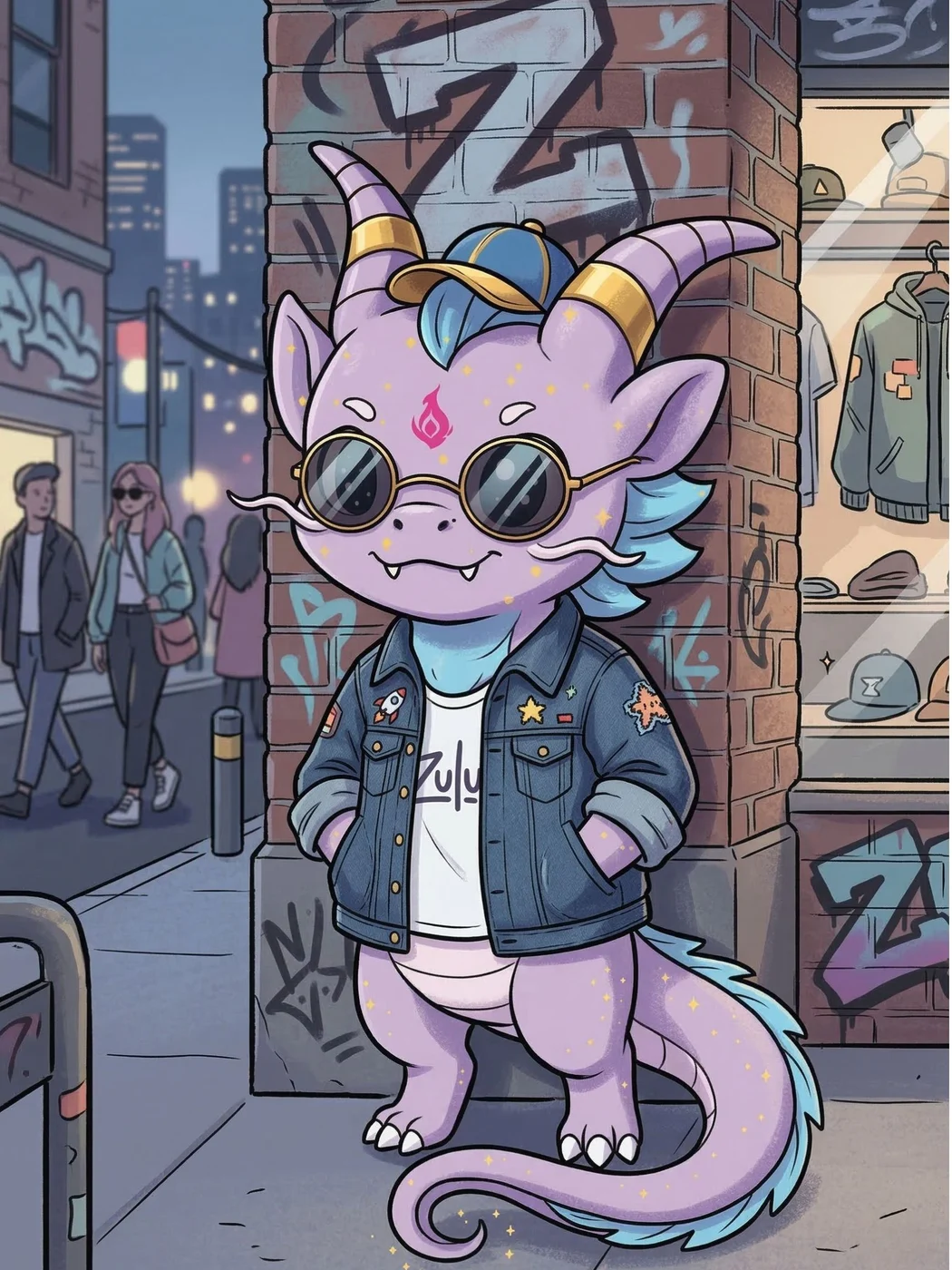 ZuZu, in the city